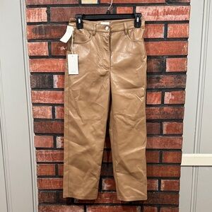 Wilfred Melina cropped Faux Leather Pants